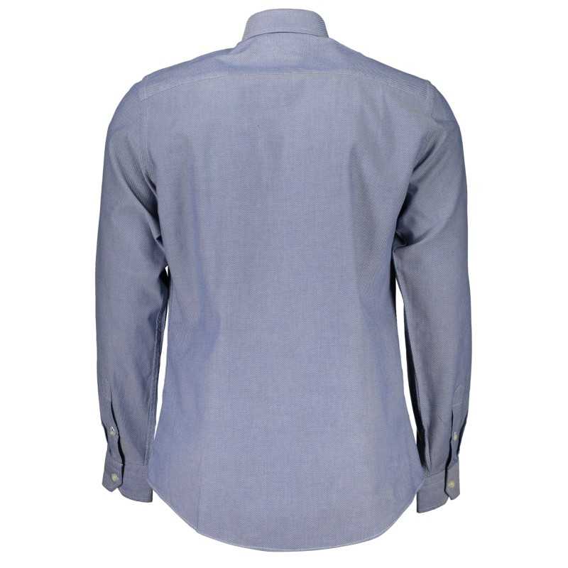 HARMONT & BLAINE MEN'S LONG SLEEVE SHIRT BLUE