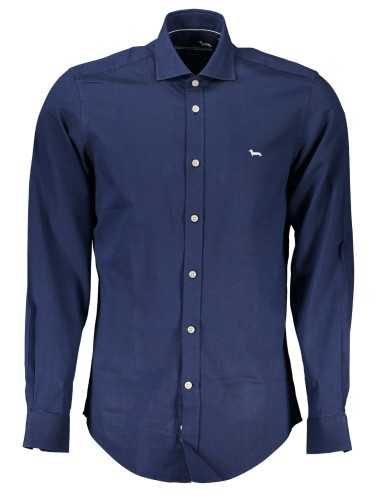 HARMONT & BLAINE CAMICIA MANICHE LUNGHE UOMO BLU