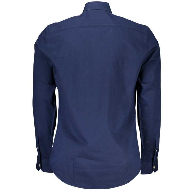 HARMONT & BLAINE MEN'S LONG SLEEVE SHIRT BLUE