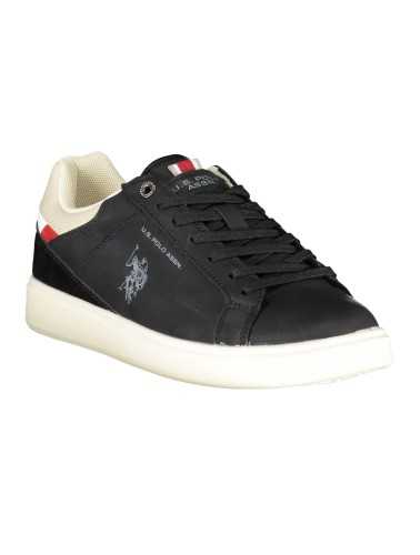 US POLO BEST PRICE BLACK MEN'S SPORTS SHOES