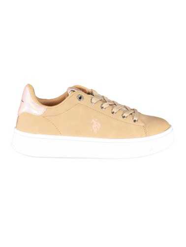 U.S. POLO BEST PRICE SNEAKERS DONNA BEIGE