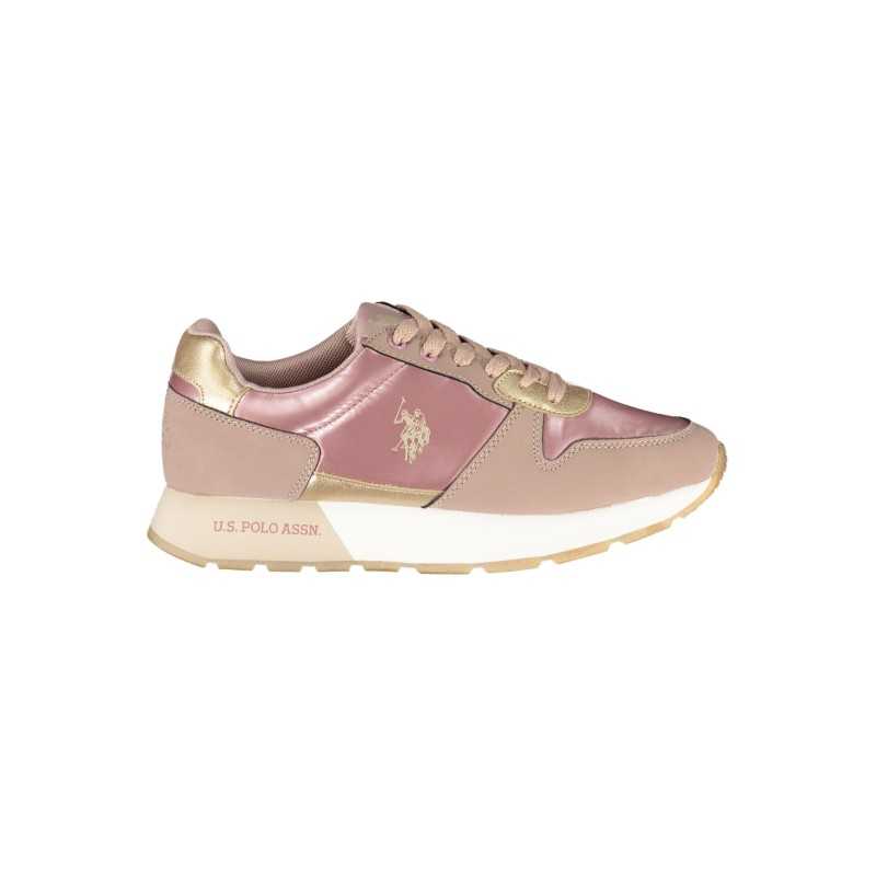 US POLO BEST PRICE PINK WOMEN'S SPORTS SHOES