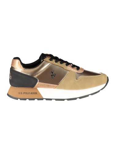 US POLO BEST PRICE BRONZE WOMEN'S SPORTS SHOES