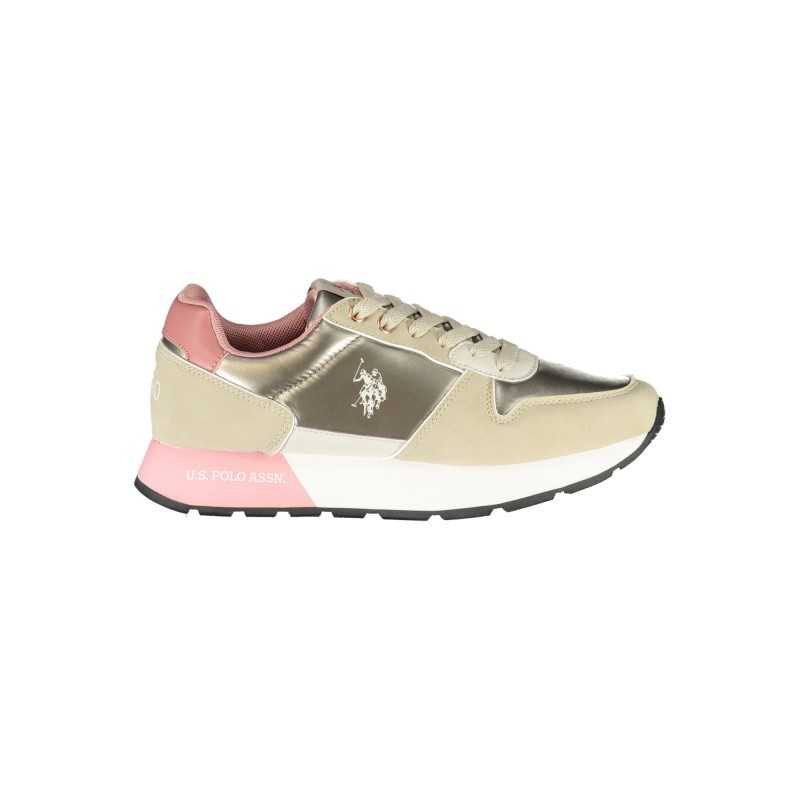 US POLO BEST PRICE BEIGE WOMEN'S SPORTS SHOES