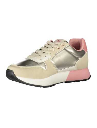 US POLO BEST PRICE BEIGE WOMEN'S SPORTS SHOES