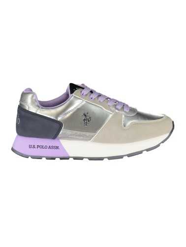 US POLO BEST PRICE SILVER WOMEN'S SPORTS SHOES