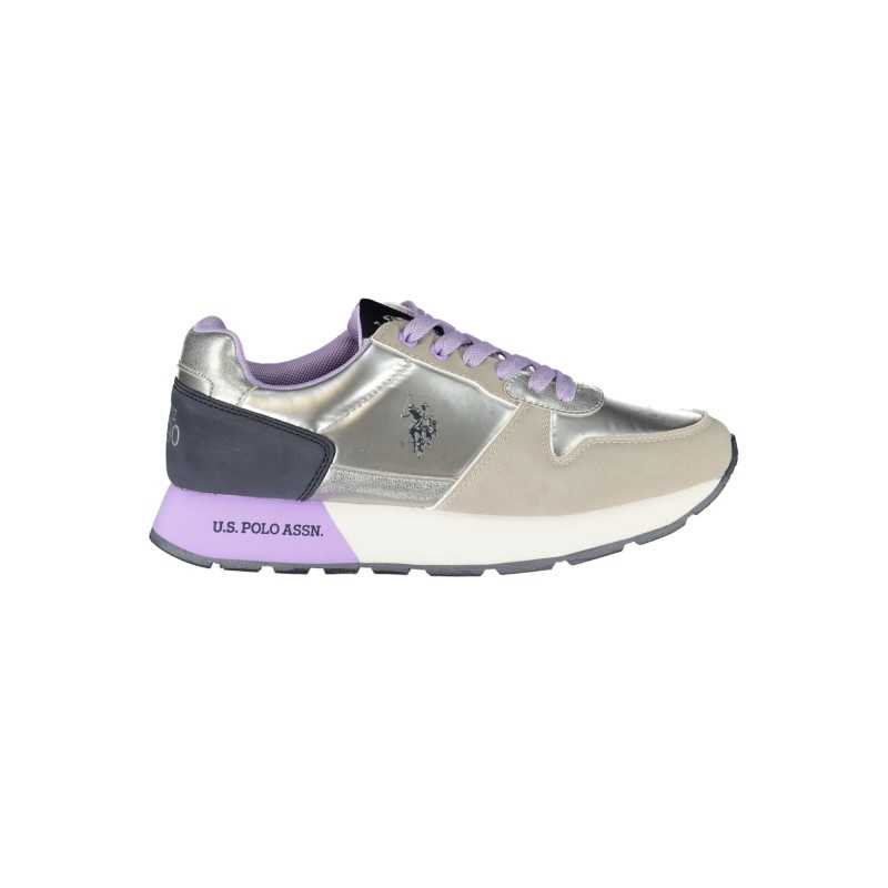 US POLO BEST PRICE SILVER WOMEN'S SPORTS SHOES