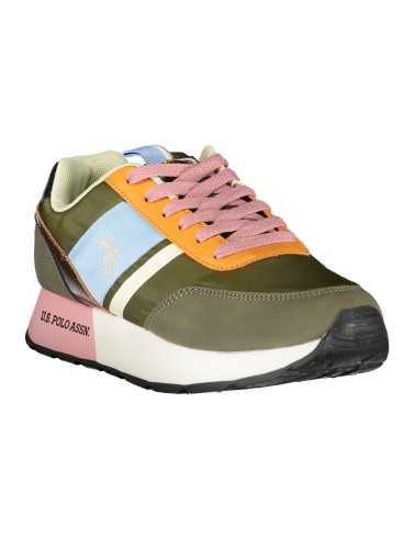 US POLO BEST PRICE GREEN WOMEN'S SPORTS SHOES