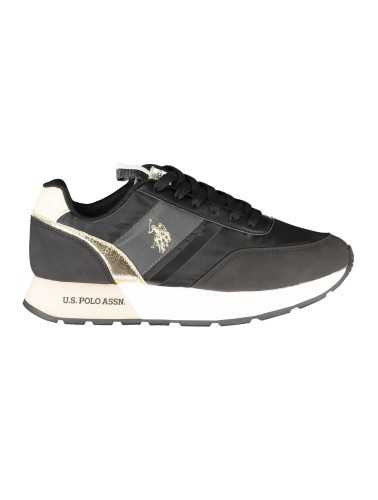 US POLO BEST PRICE BLACK WOMEN'S SPORTS SHOES