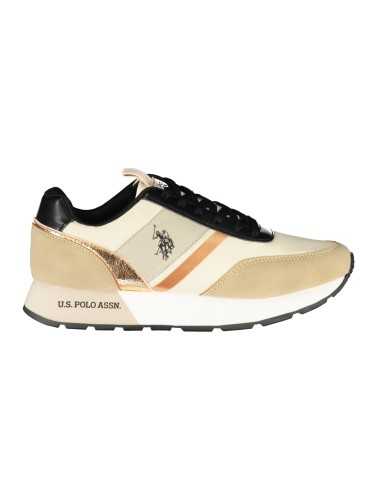 US POLO BEST PRICE BEIGE WOMEN'S SPORTS SHOES