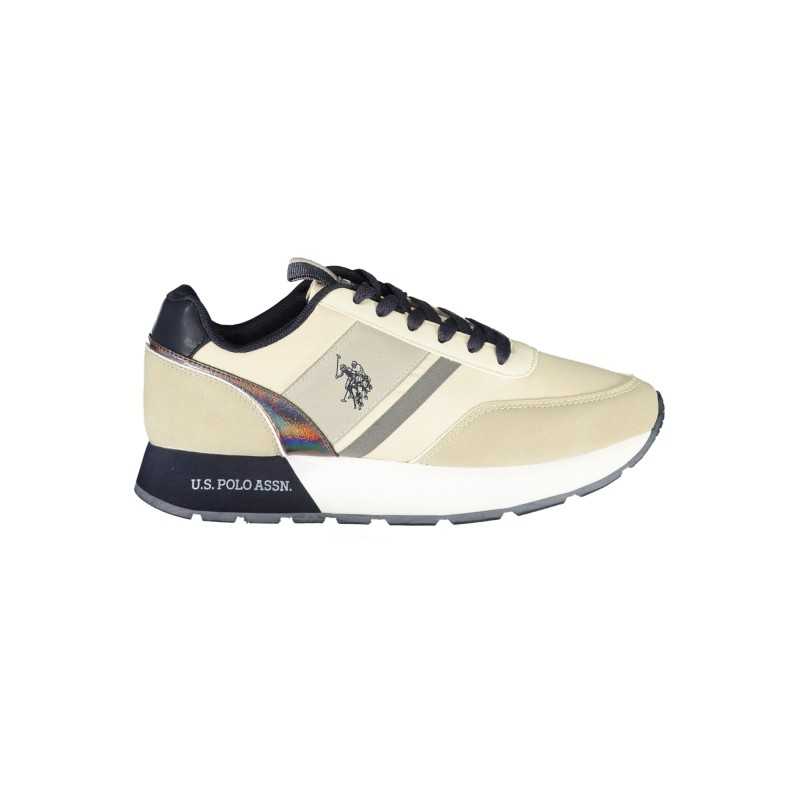 US POLO BEST PRICE BEIGE WOMEN'S SPORTS SHOES