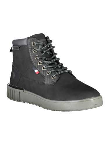 US POLO BEST PRICE BLACK MEN'S BOOT FOOTWEAR