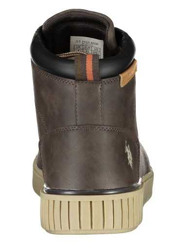 US POLO BEST PRICE BROWN MEN'S BOOT FOOTWEAR