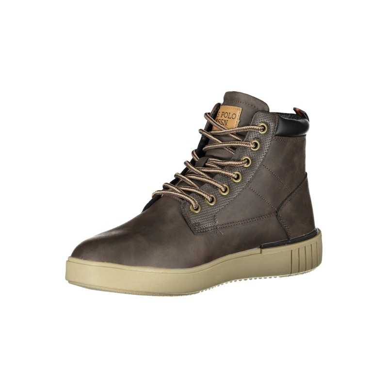 US POLO BEST PRICE BROWN MEN'S BOOT FOOTWEAR