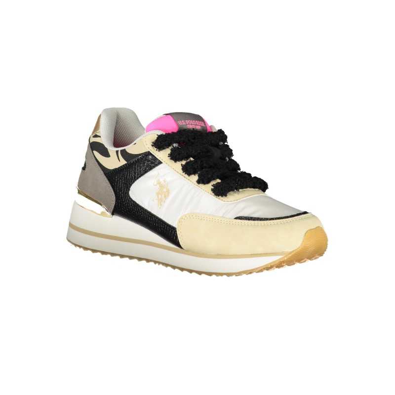 US POLO BEST PRICE BEIGE WOMEN'S SPORTS SHOES