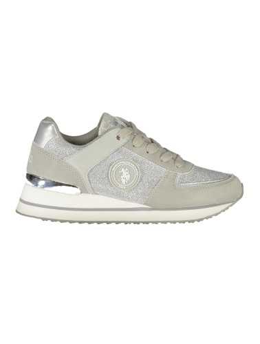 US POLO BEST PRICE SILVER WOMEN'S SPORTS SHOES