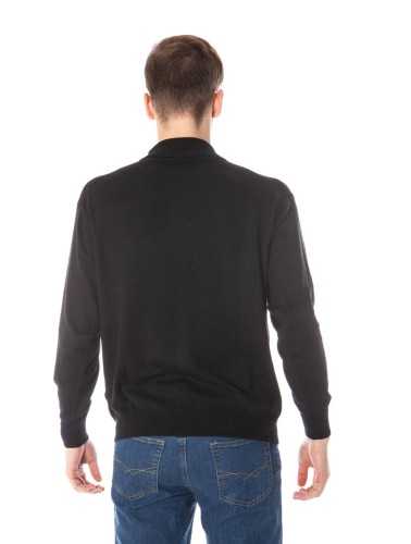 YUKO MEN'S BLACK SWEATER