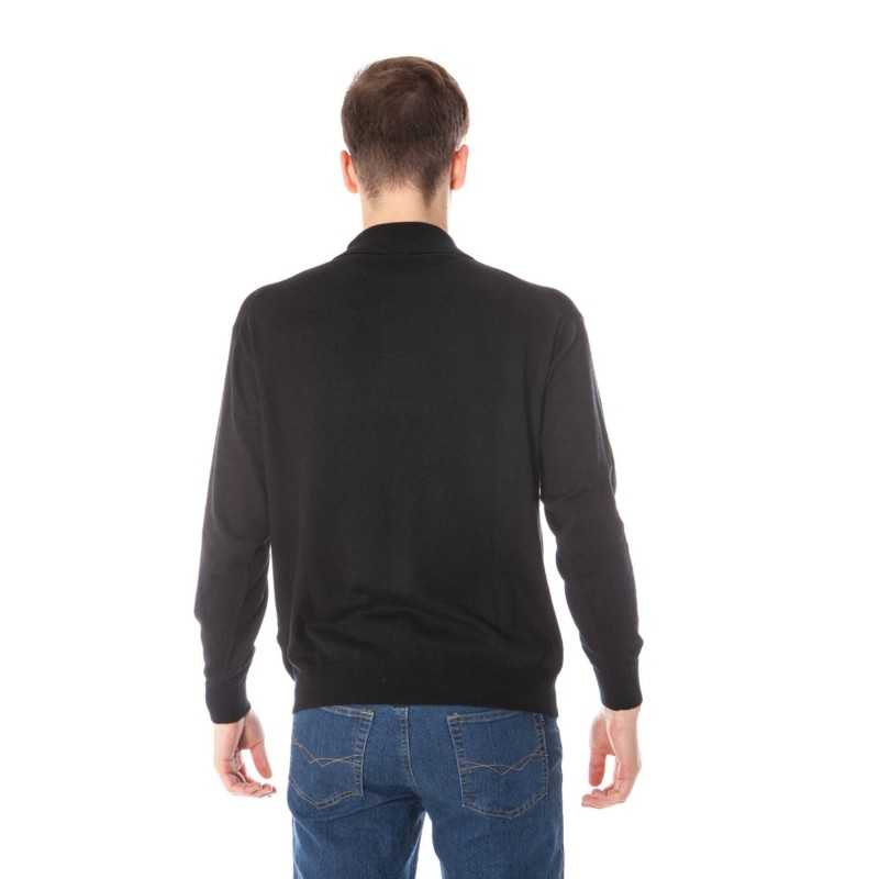 YUKO MEN'S BLACK SWEATER