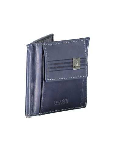 LANCETTI MEN'S WALLET BLUE