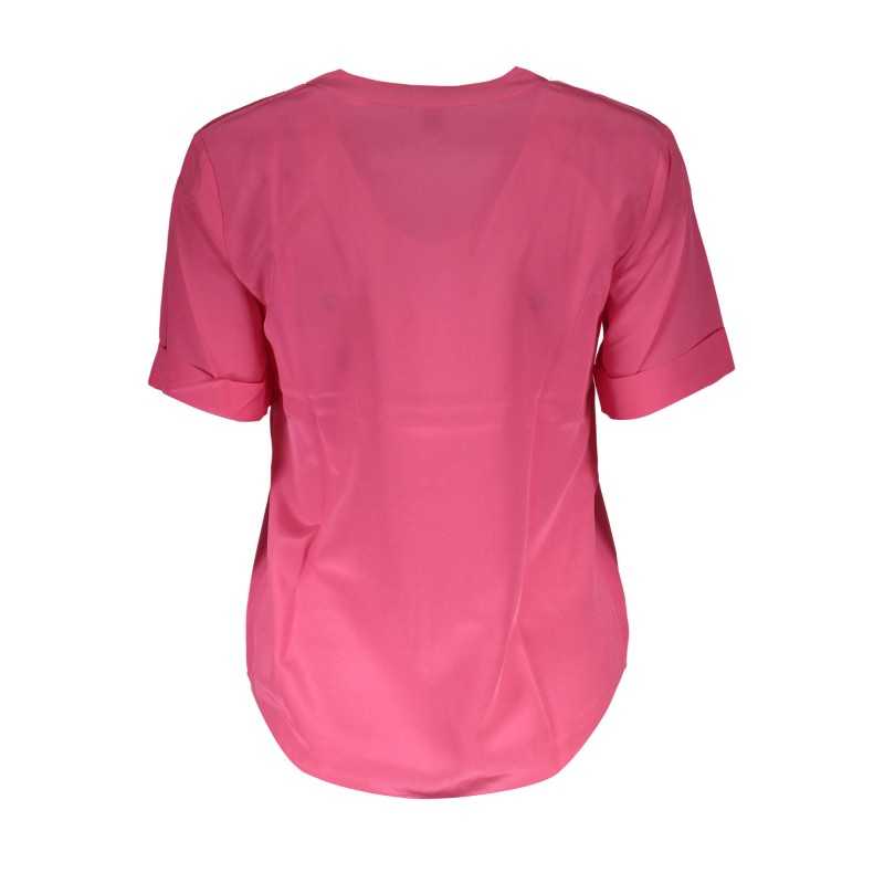 GANT T-SHIRT MANICHE CORTE DONNA ROSA