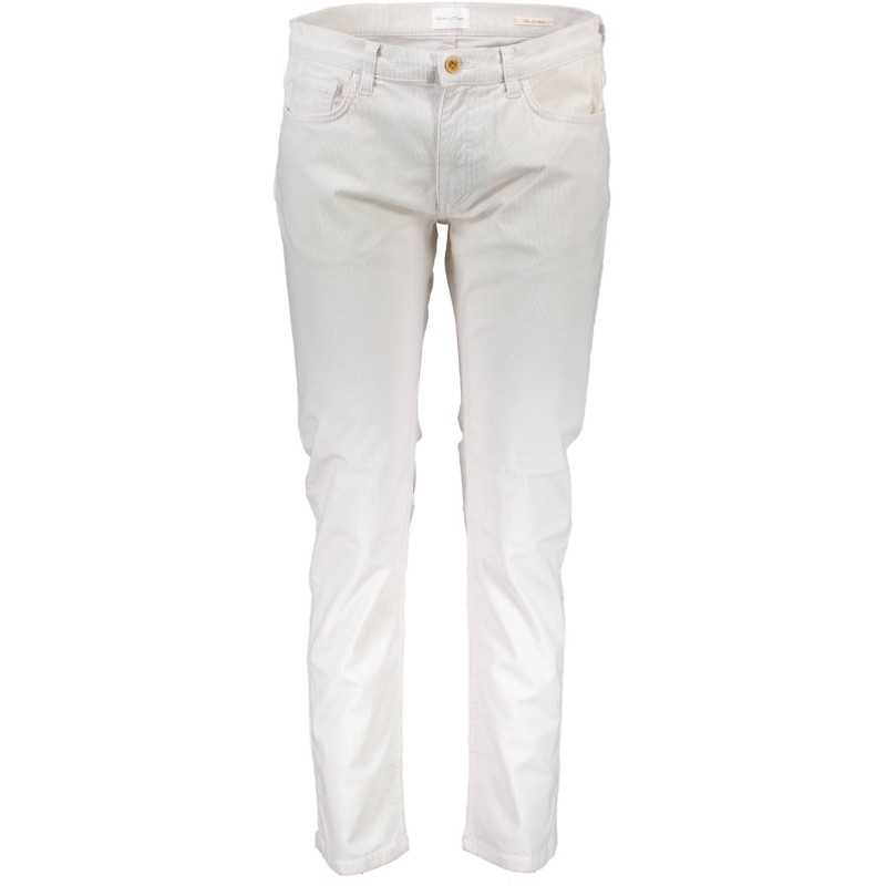 GANT WHITE WOMEN'S TROUSERS