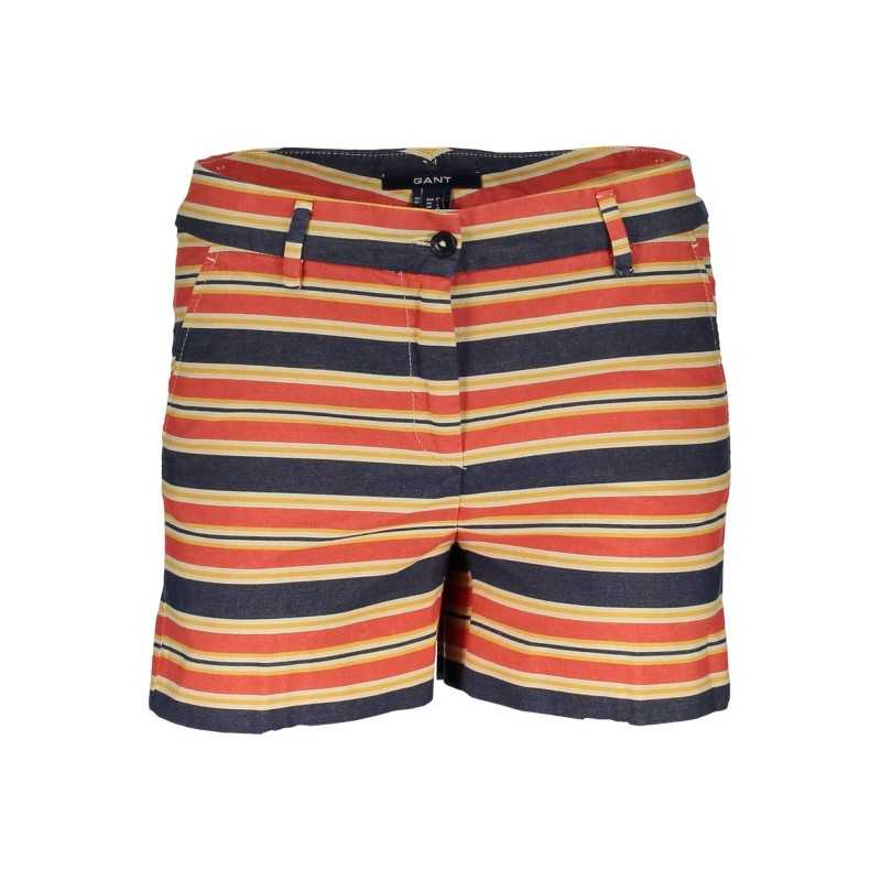 GANT MULTICOLORED WOMEN'S SHORT PANTS