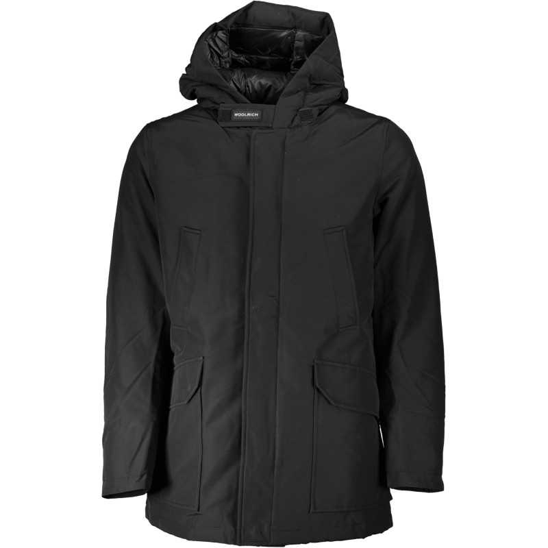 WOOLRICH BLACK MEN'S JACKET