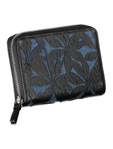 DESIGUAL BLACK WOMEN'S WALLET