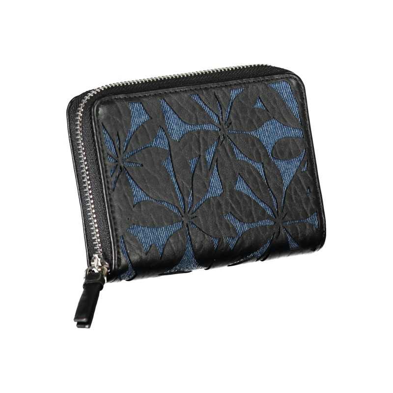 DESIGUAL BLACK WOMEN'S WALLET