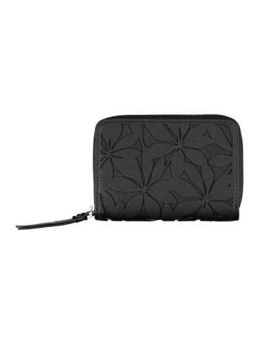 DESIGUAL BLACK WOMEN'S WALLET