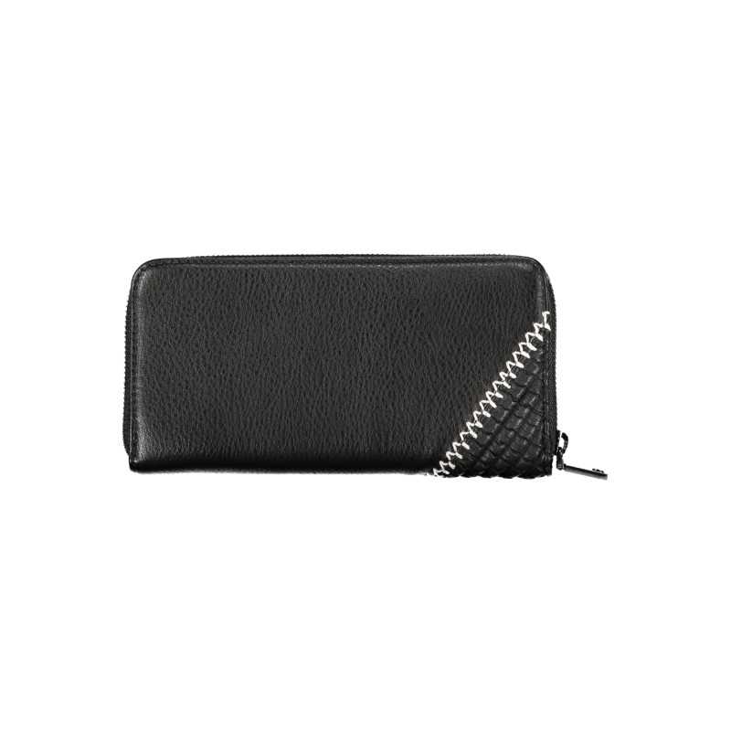 DESIGUAL BLACK WOMEN'S WALLET