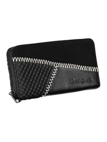 DESIGUAL BLACK WOMEN'S WALLET