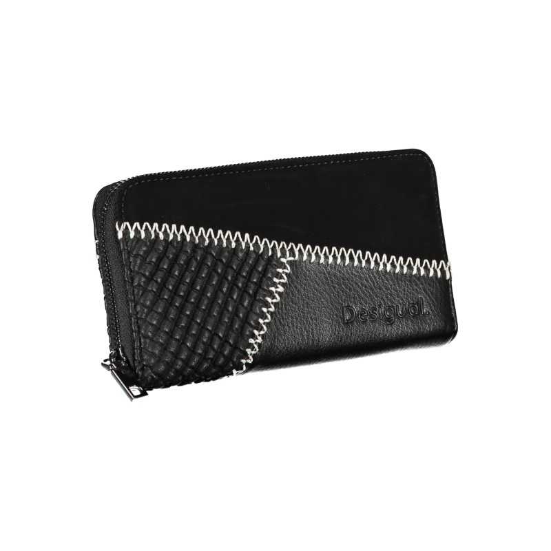 DESIGUAL BLACK WOMEN'S WALLET