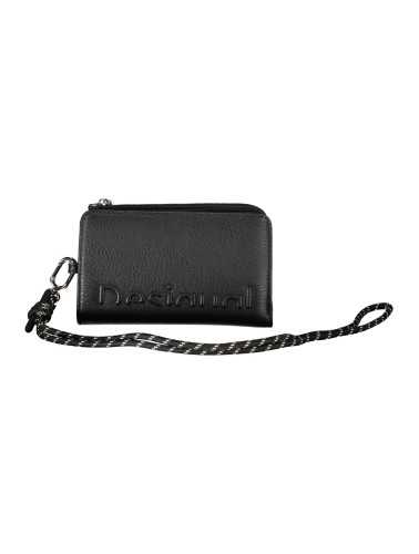 DESIGUAL BLACK WOMEN'S WALLET