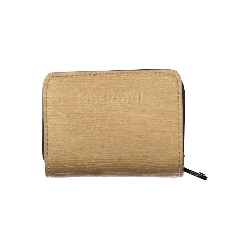 DESIGUAL WOMEN'S WALLET BROWN