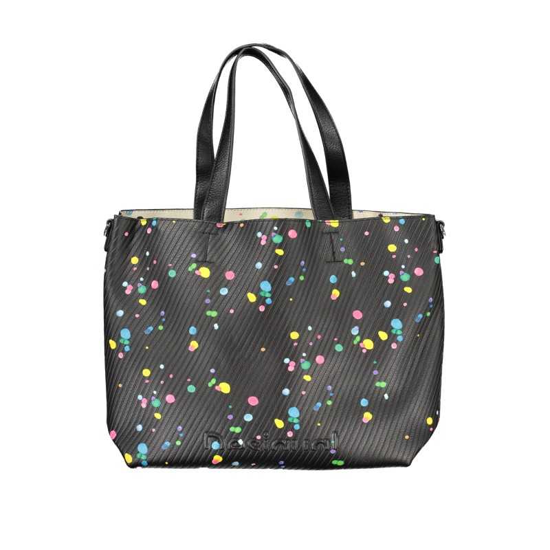 DESIGUAL BORSA DONNA NERO