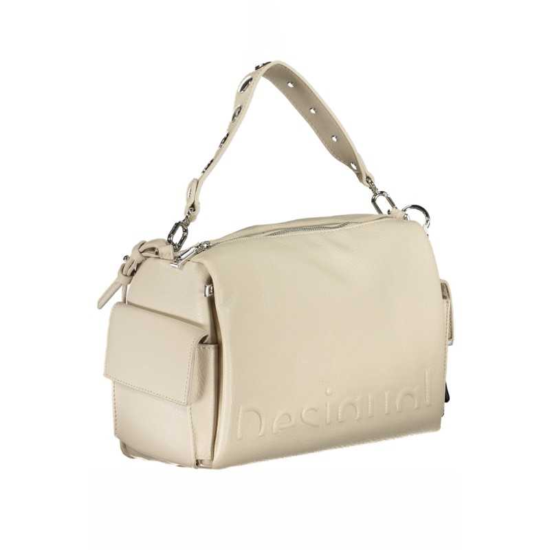 DESIGUAL BEIGE WOMEN'S BAG