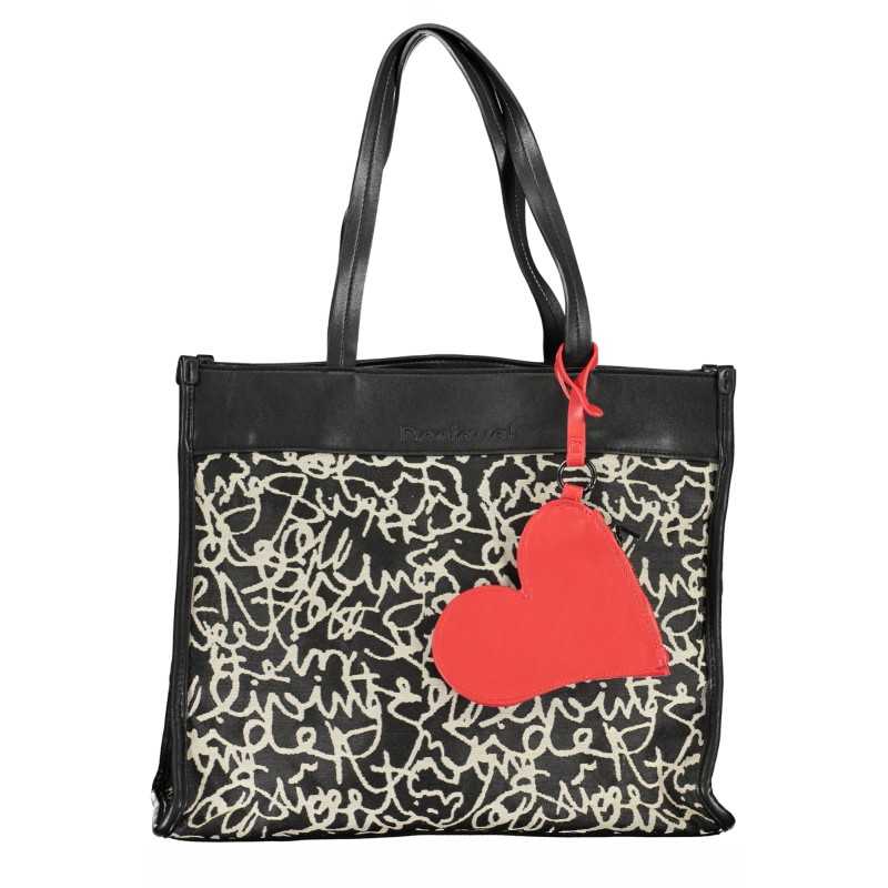 DESIGUAL BLACK WOMEN'S BAG