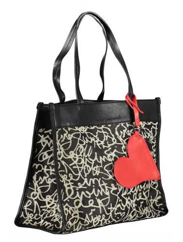 DESIGUAL BORSA DONNA NERO