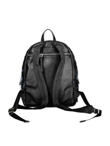 DESIGUAL BLACK WOMEN'S BACKPACK