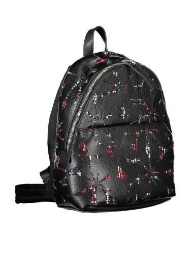 DESIGUAL BLACK WOMEN'S BACKPACK