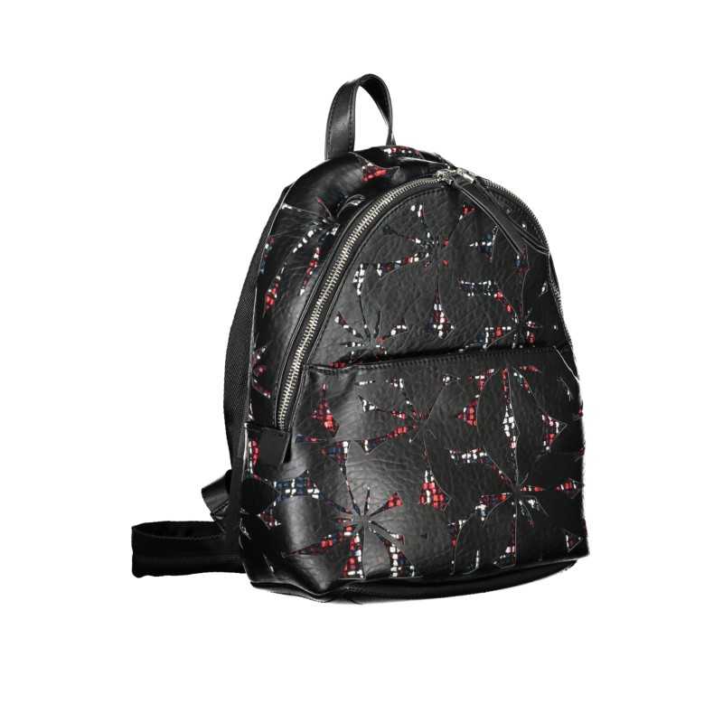 DESIGUAL BLACK WOMEN'S BACKPACK