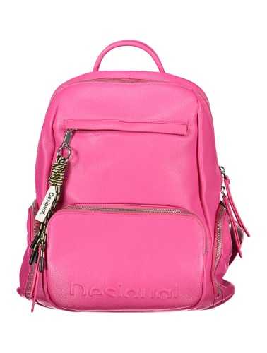 DESIGUAL PINK WOMEN'S BACKPACK