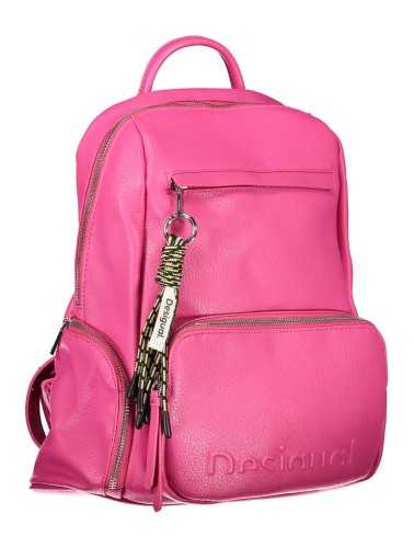 DESIGUAL PINK WOMEN'S BACKPACK