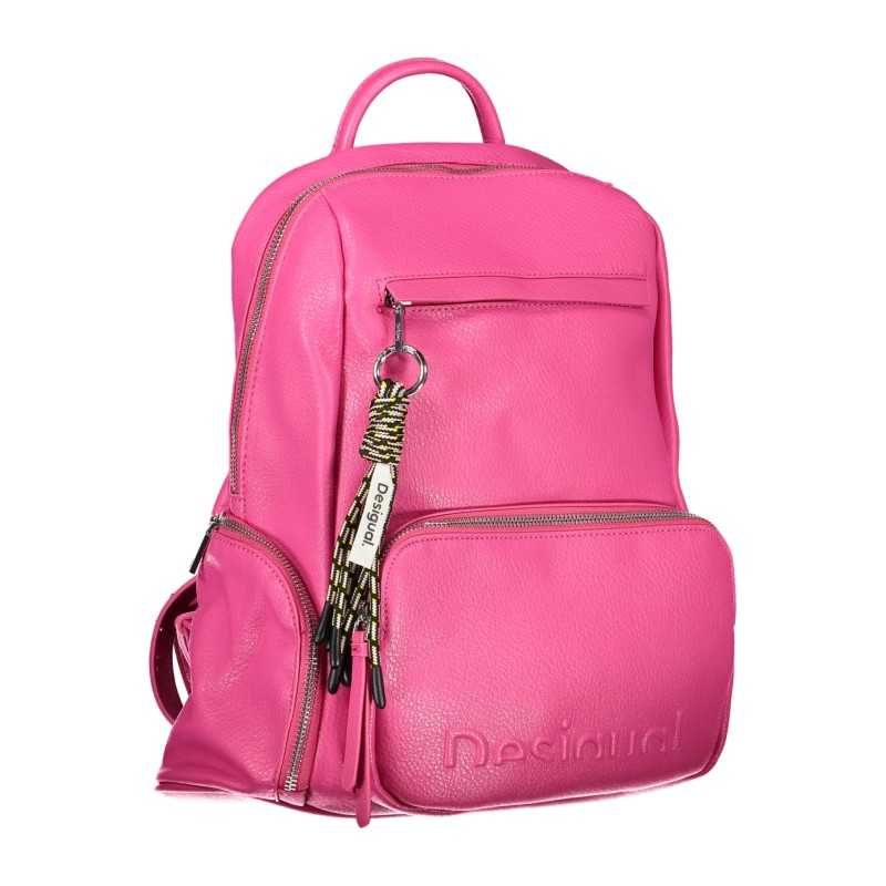 DESIGUAL PINK WOMEN'S BACKPACK