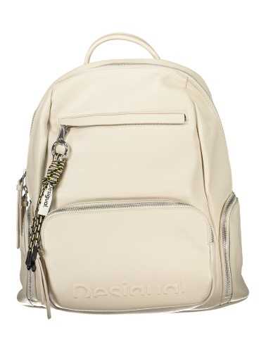 DESIGUAL BEIGE WOMEN'S BACKPACK