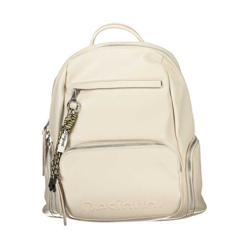 DESIGUAL BEIGE WOMEN'S BACKPACK