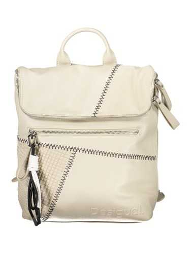 DESIGUAL BEIGE WOMEN'S BACKPACK