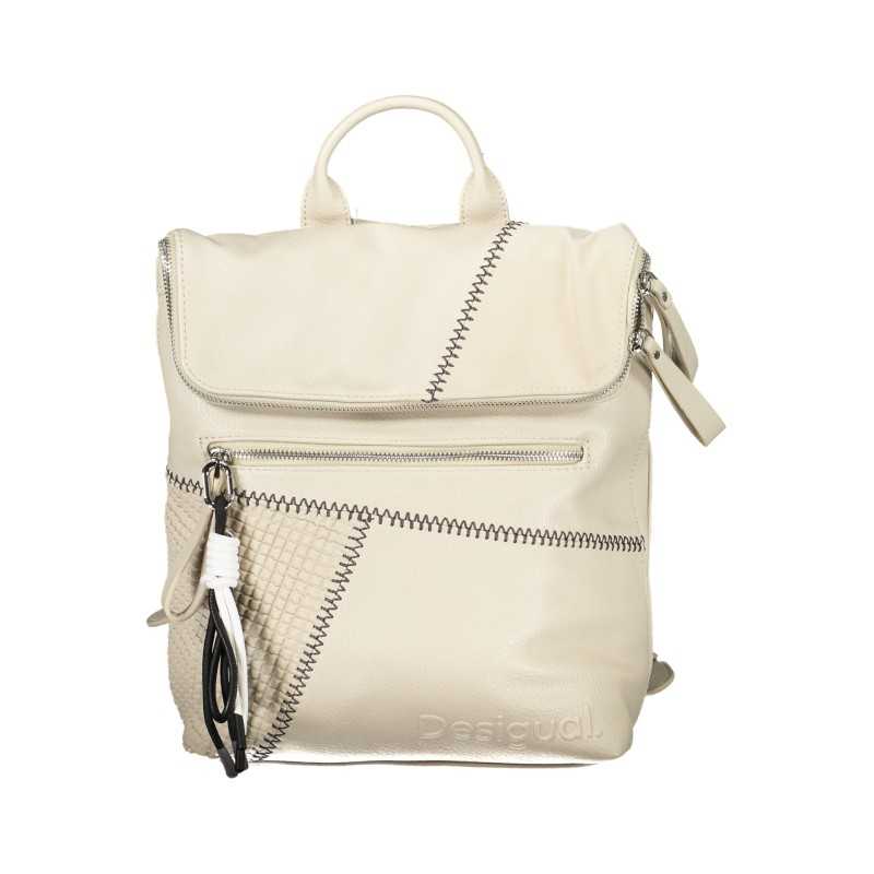 DESIGUAL BEIGE WOMEN'S BACKPACK