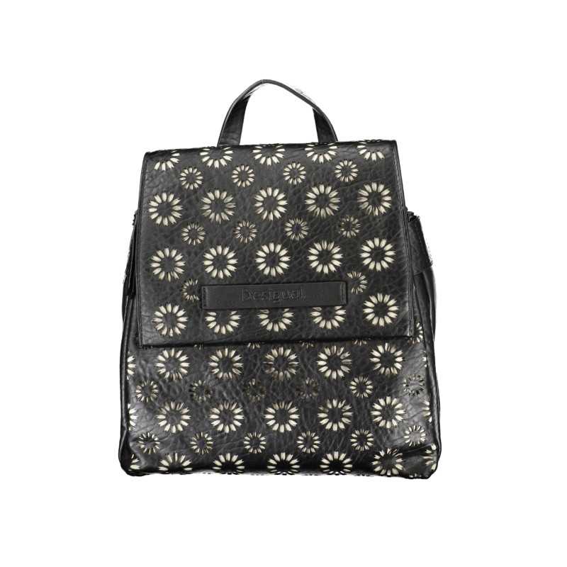 DESIGUAL BLACK WOMEN'S BACKPACK